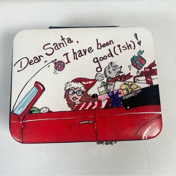 Brighton Christmas Theme Jewelry Box - Picture 1 of 9